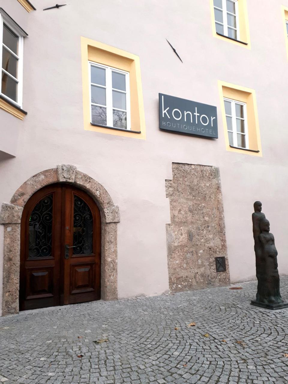 Hotel kontor Hall in Tirol Bagian luar foto
